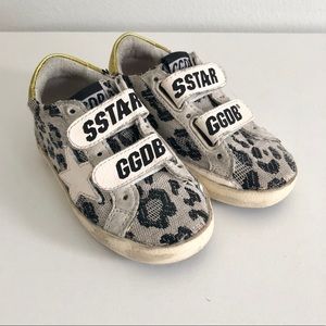 Golden Goose Kids Leopard Sneakers